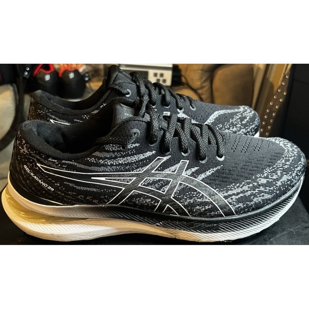 Asics Gel Kayano 29 Black Running Athletic Shoes Men's Size 9.5 Xtra Wide
